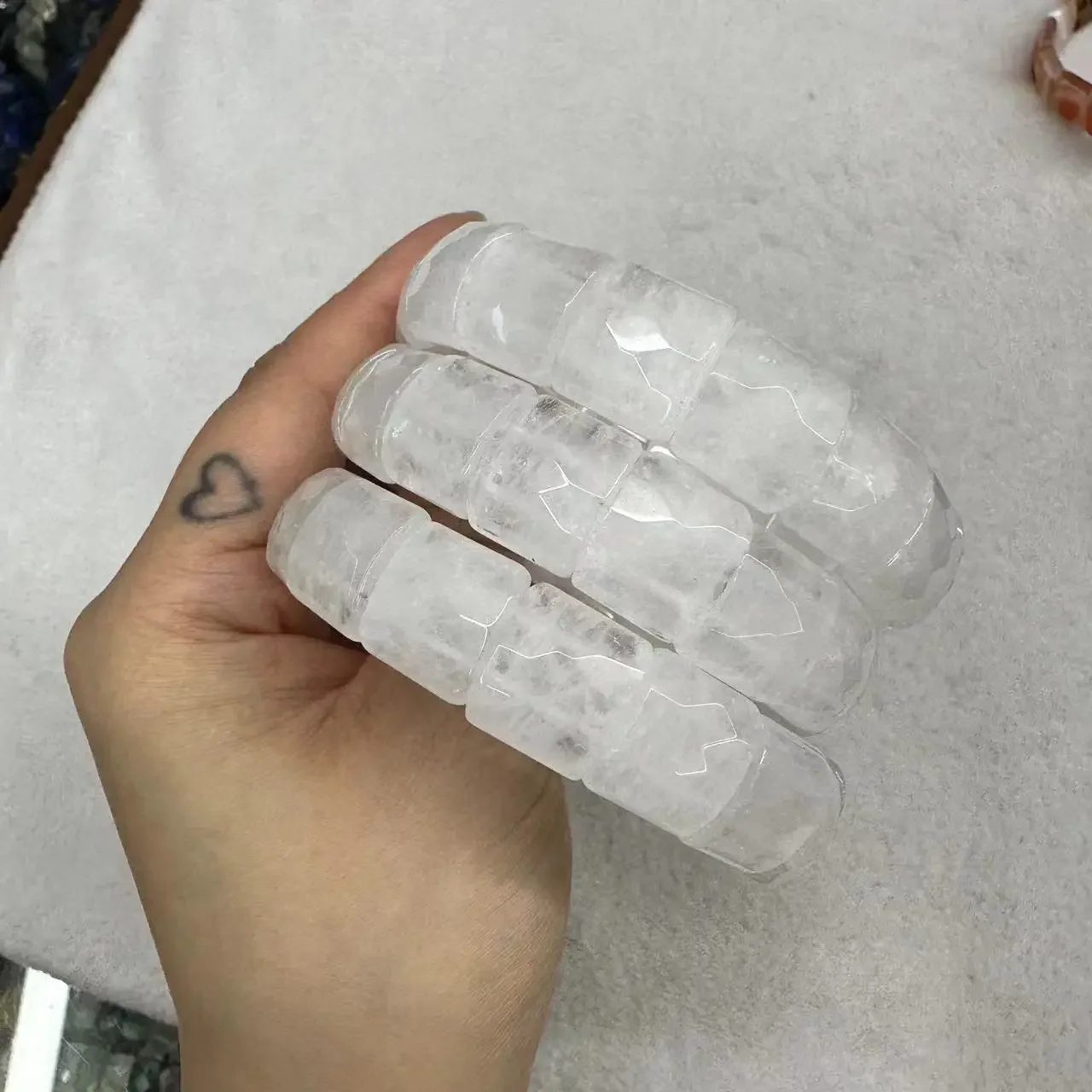 Новая форма 11*15 мм натуральный красивый браслет с кристаллами энергетический