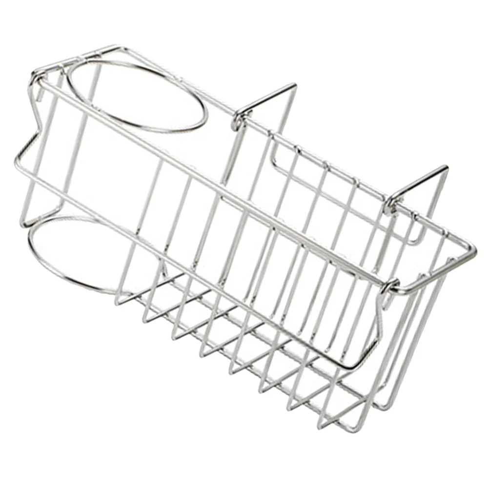 

Kitchen Sponge Holder Dish Brush Holder Sink Organization Draining Basket Liquid Drainer Rack