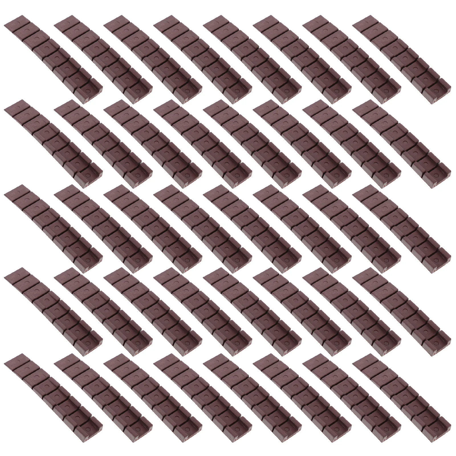 

20 Pcs Leveling Shims Gasket Fitment Accessory Sofa Foot Raising Pad Furniture Heightened Cushion Adjust DIY Parts Plastic