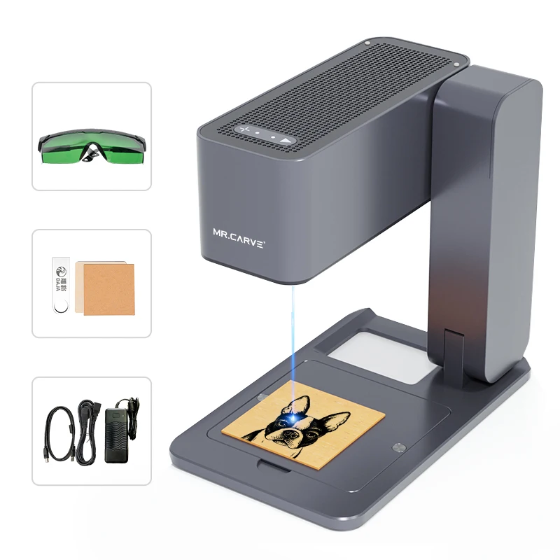 

Laser Engraver Daja Mini Portable Auto Focus Engraving Machine for Non-metallic Material Adapt PC and Mobile Phone