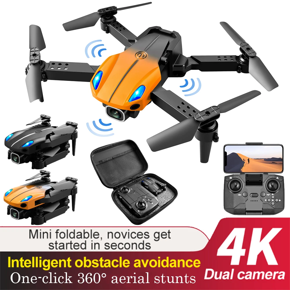 

2022 New KY907 Pro Mini Drone 4K Professional HD Dual Camera Obstacle Avoidance Quadcopter RC Helicopter Plane Toys Dron PK E99