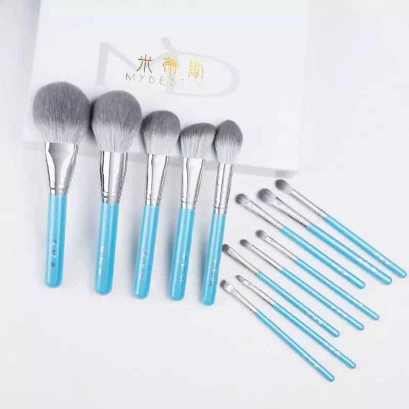 

NEW2023 13PCs Makeup Brushes Set Cosmetict Brush For Face Lip Eye Tools Women Beauty Professional Foundation Blush Eyeshadow Pwd