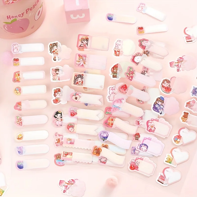 

3 Sheets Cute Children Cartoon PVC Release Name Stickers for Scrapbooking DIY Decorative Material Collage Journaling