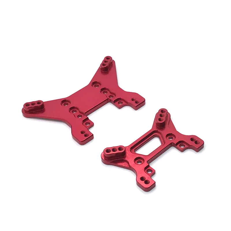 

Wltoys 1/10 104001 remote control car parts metal upgrade and refit front and rear shock absorber bracket