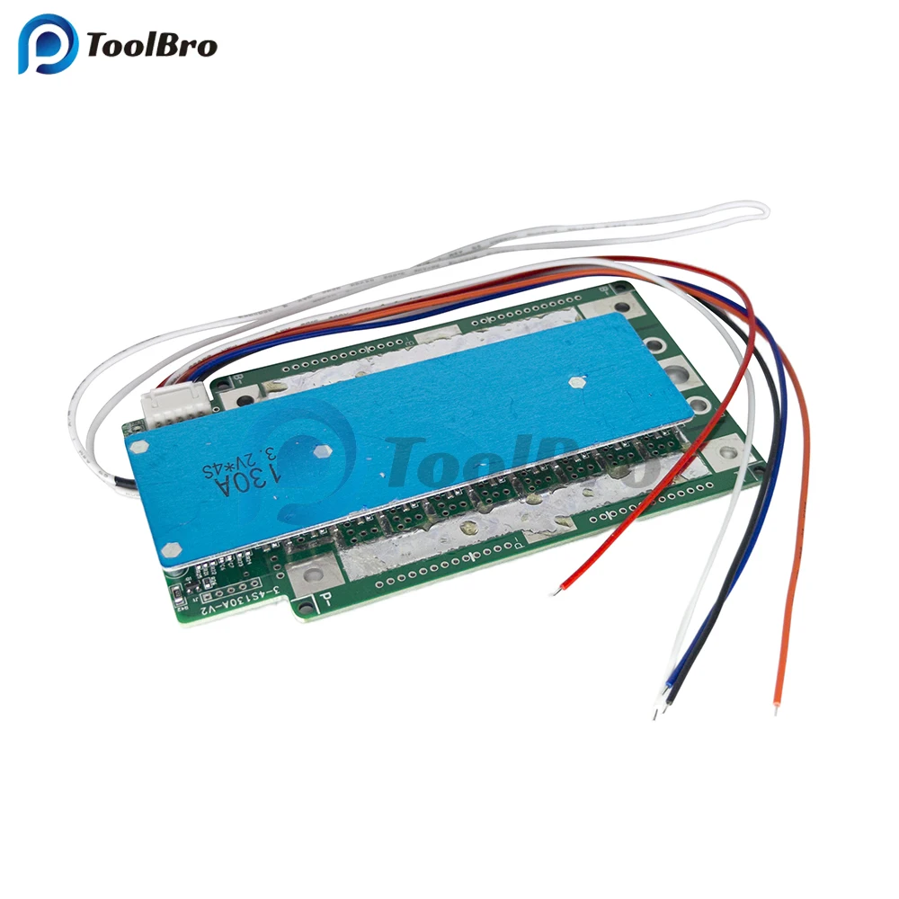 

4S 12V 130A BMS LifePo4 Lithium Protection Board Balance High Current Motorcycle Car Start RV Inverter