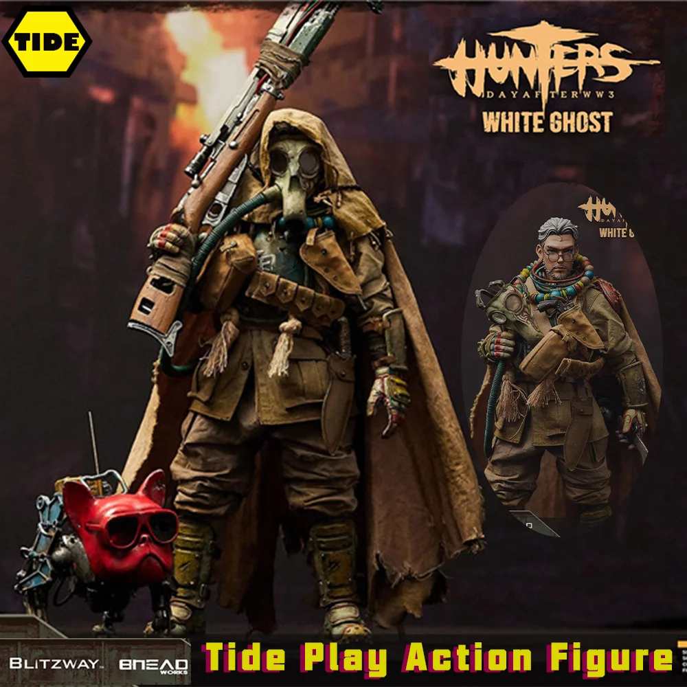 

Blitzway BW-UMS 11801 1/6 Scale Wasteland World AFTER World War III HUNTERS White Ghost Full Set Model 12 inches Action Figure