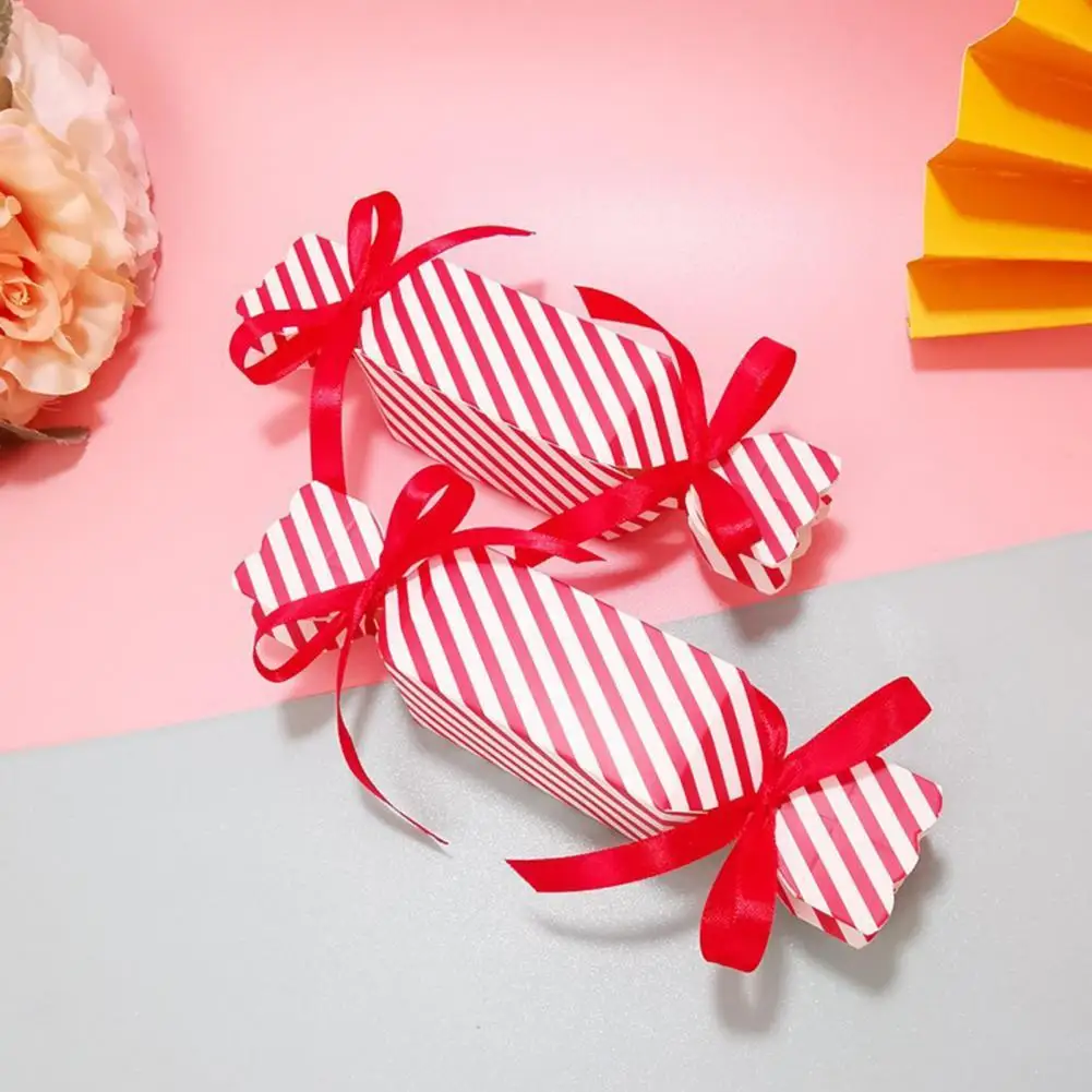 

Attractive Favor Bags Exquisite Paper Baby Shower Gift Boxes Candy Boxes Favor Bags 50Pcs