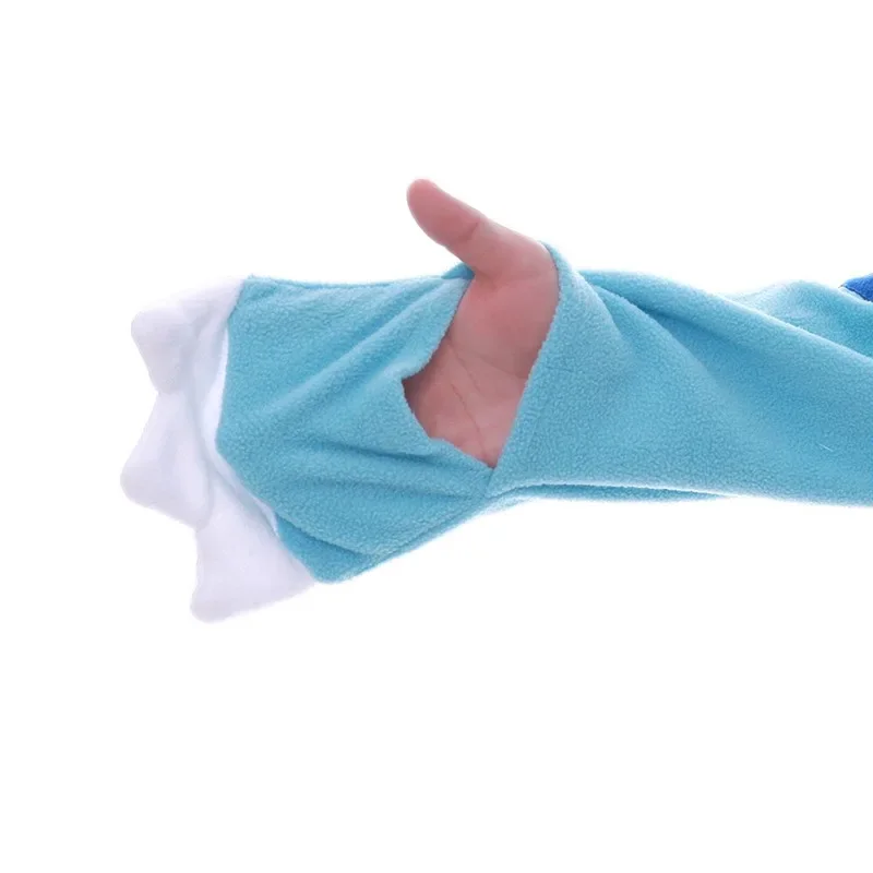 Комбинезоны с синим вышивкой и медведем кигуруми детская черепаха Плутон