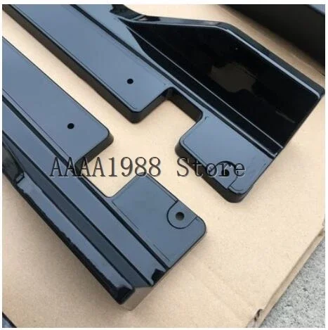 

1 пара углеродных чехлов для Honda Civic 10 седан 2016-2018 Автомобильная боковая юбка удлинитель диффузор спойлер боковая юбка удлинитель