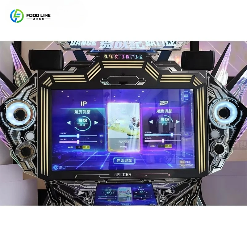 Фото Игровой автомат для танцев FL Amusement Just Dance Battle Danz Base Pump It Up Fiesta Revolution, электронные игры, настраиваемый №2