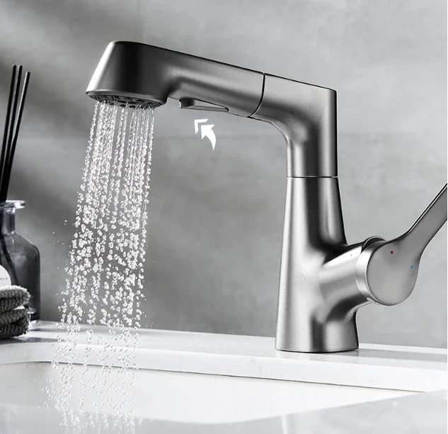 JOMOO настенный кухонный смеситель поворотный на 360 градусов для холодной и горячей