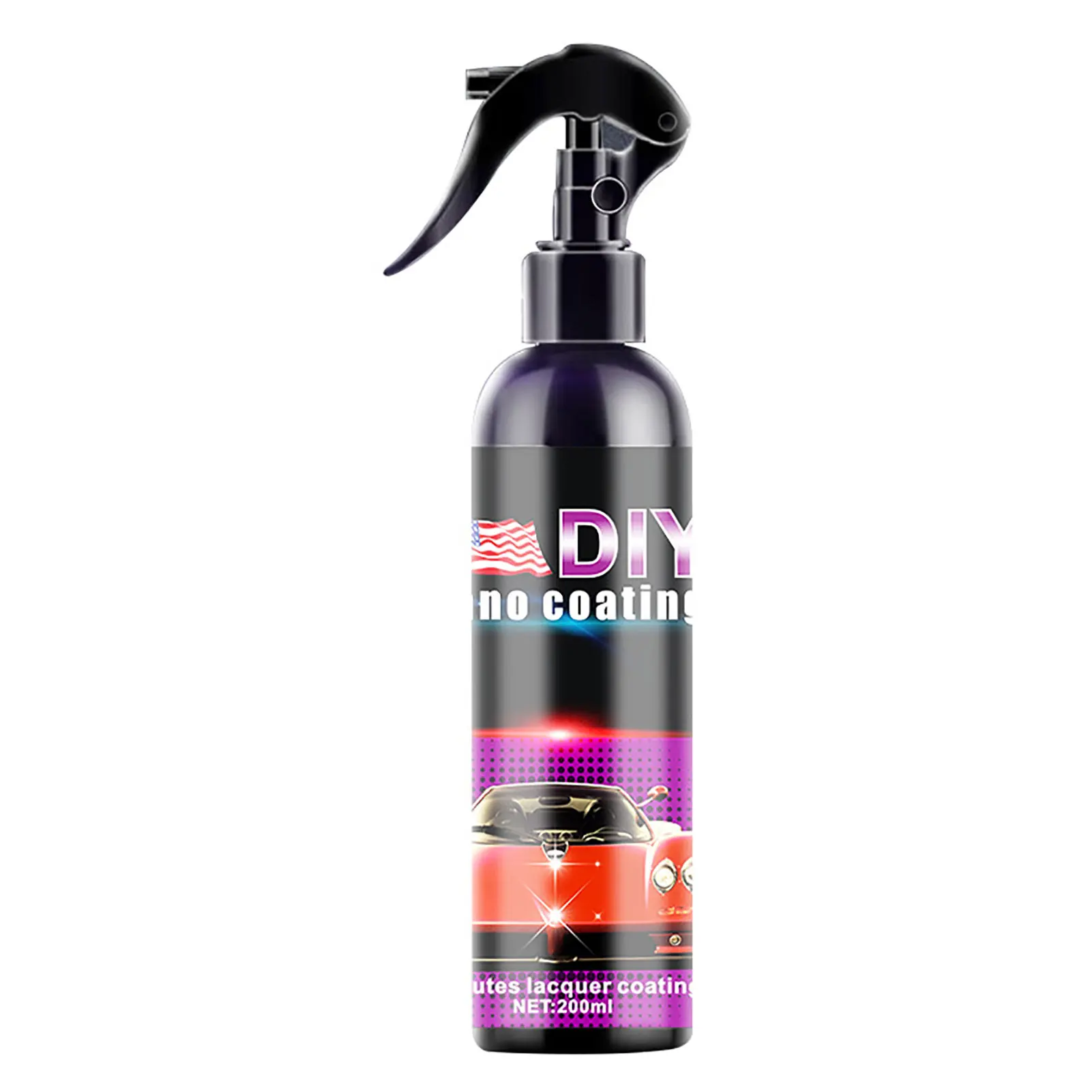 

Ceramic Coating Spray 200ml Nano Coating Car Scratch Repair Spray Hand Spray Coating Wax Paint for Cars RVs Motorcycles Boats