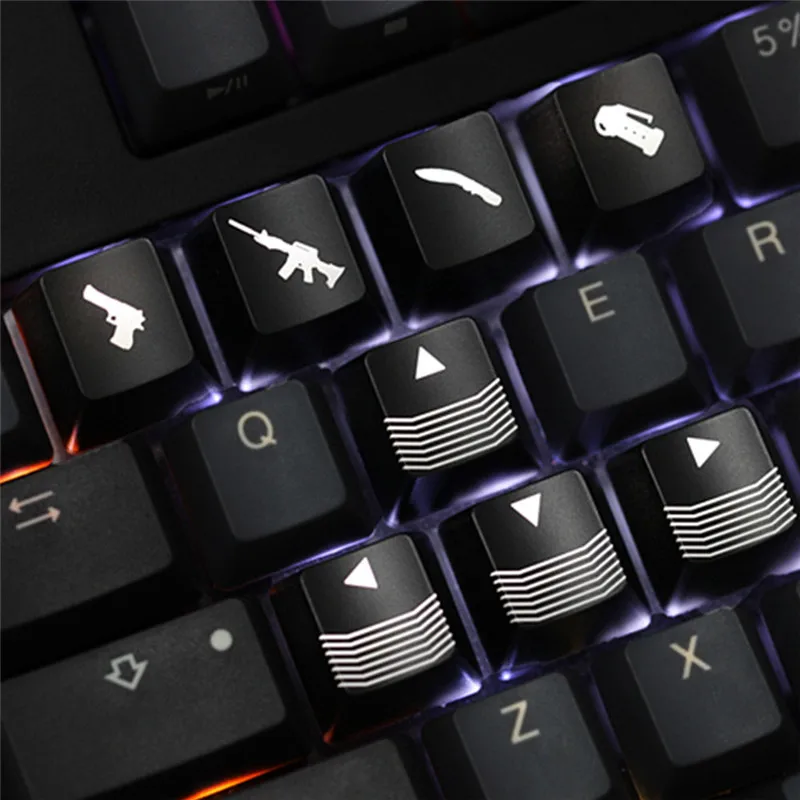 Игровая механическая клавиатура Keycap WASD Arrow 4 клавиши OEM профиль ABS игровая