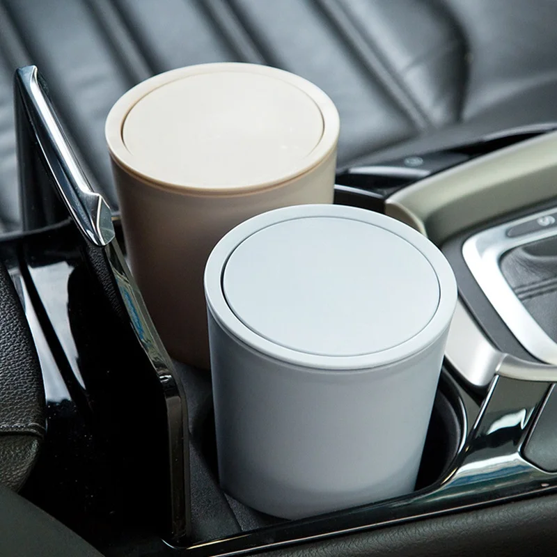 

Car Accessories Car Garbage with Lid Can Trash Home Room House Automobiles Interior Case Holder Bin Car Basket Auto Accessorie