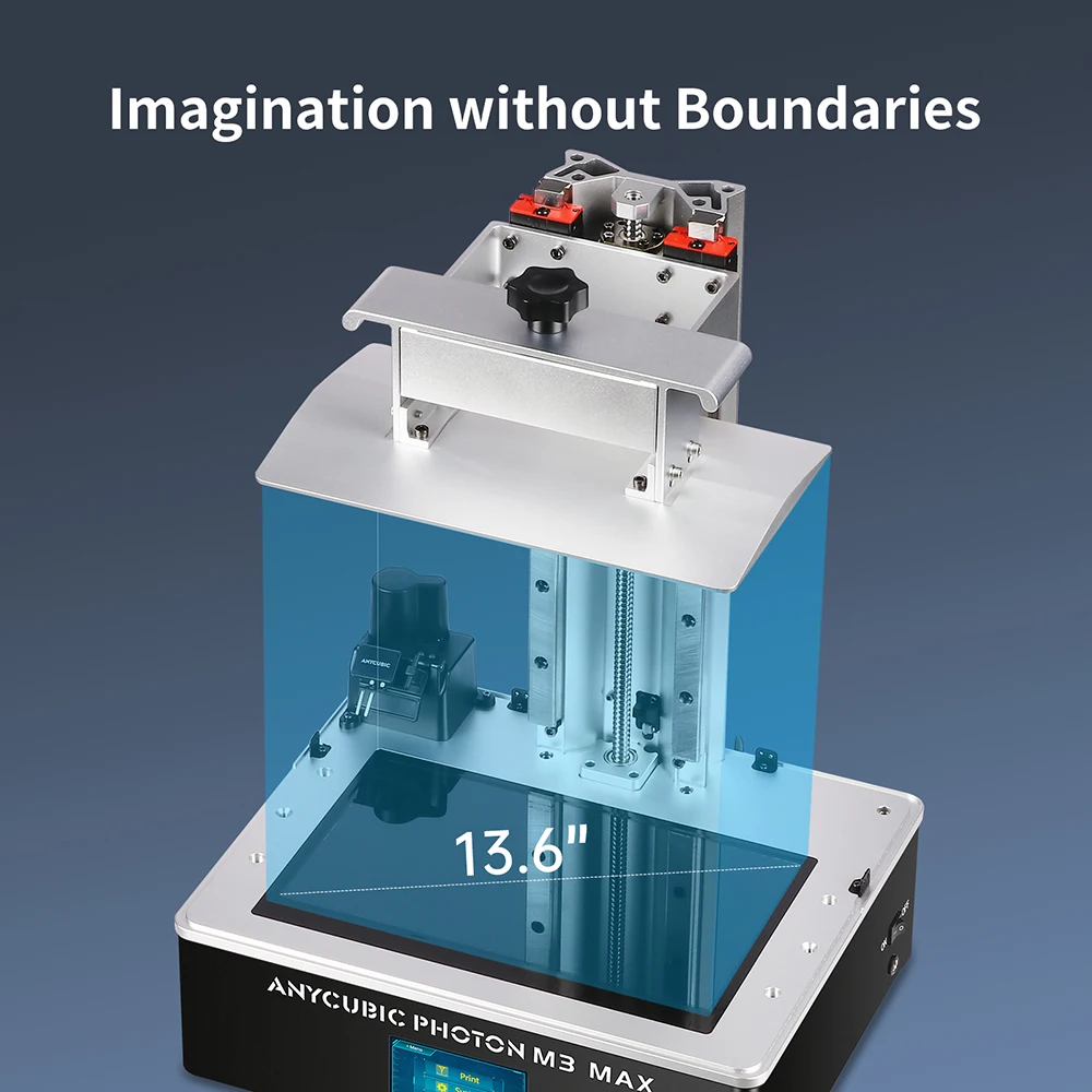 ANYCUBIC Photon M3 Max LCD 3D принтер [предварительная продажа] 13 дюймов 7K Монохромный экран с