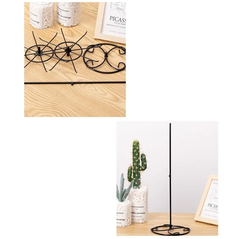 Круглая подставка для ювелирных изделий металлический держатель 2 уровня полка