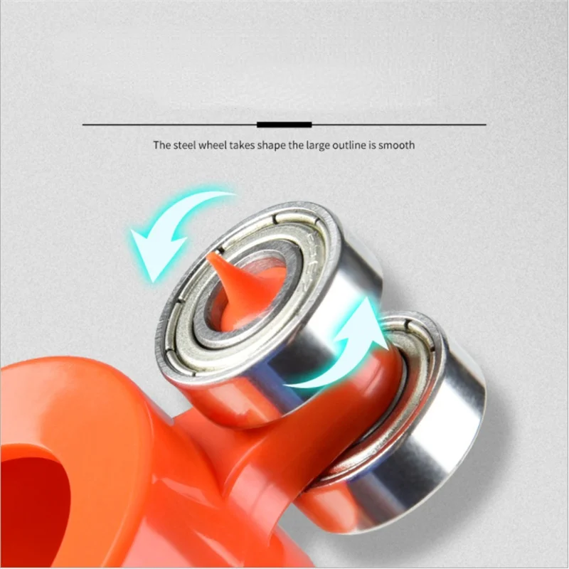 Правитель для контуров с профилем точной нарезки с фиксирующим зажимом для измерения форм многофункциональный, продажа через интернет.