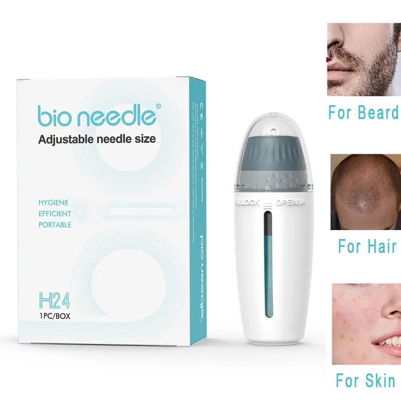 Аппликатор Derma Stamp миноксидил эссенция массаж для роста волос бороды