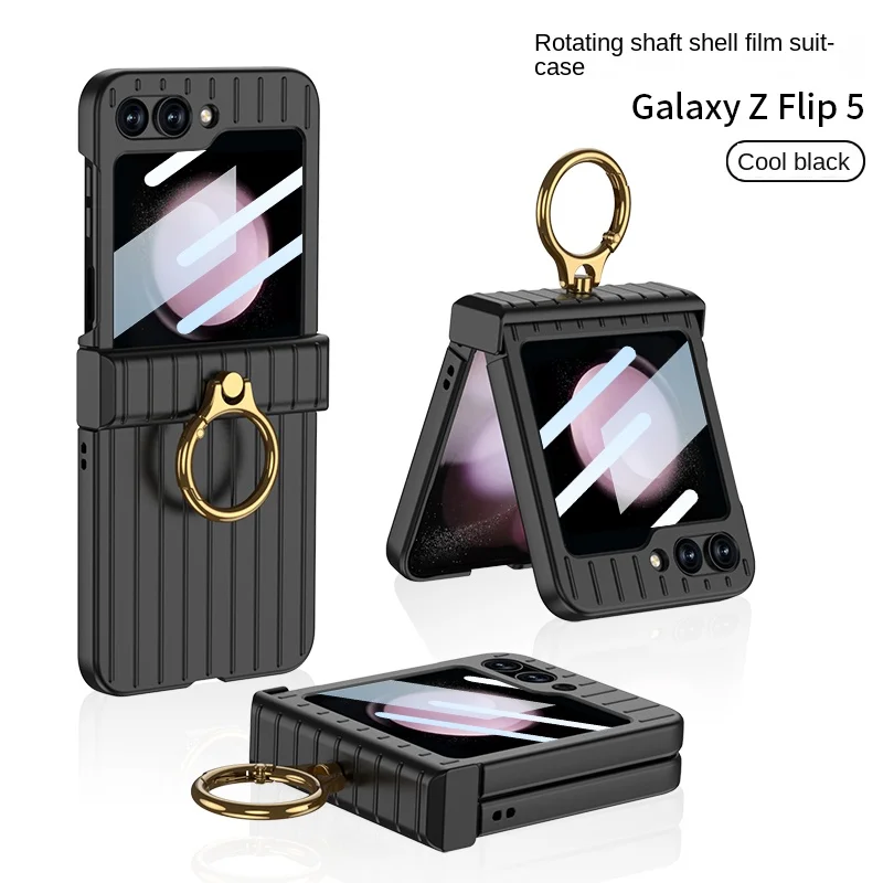 

Твердый чехол для телефона Samsung Galaxy Z Flip 5 Flip5 с 5G подставкой