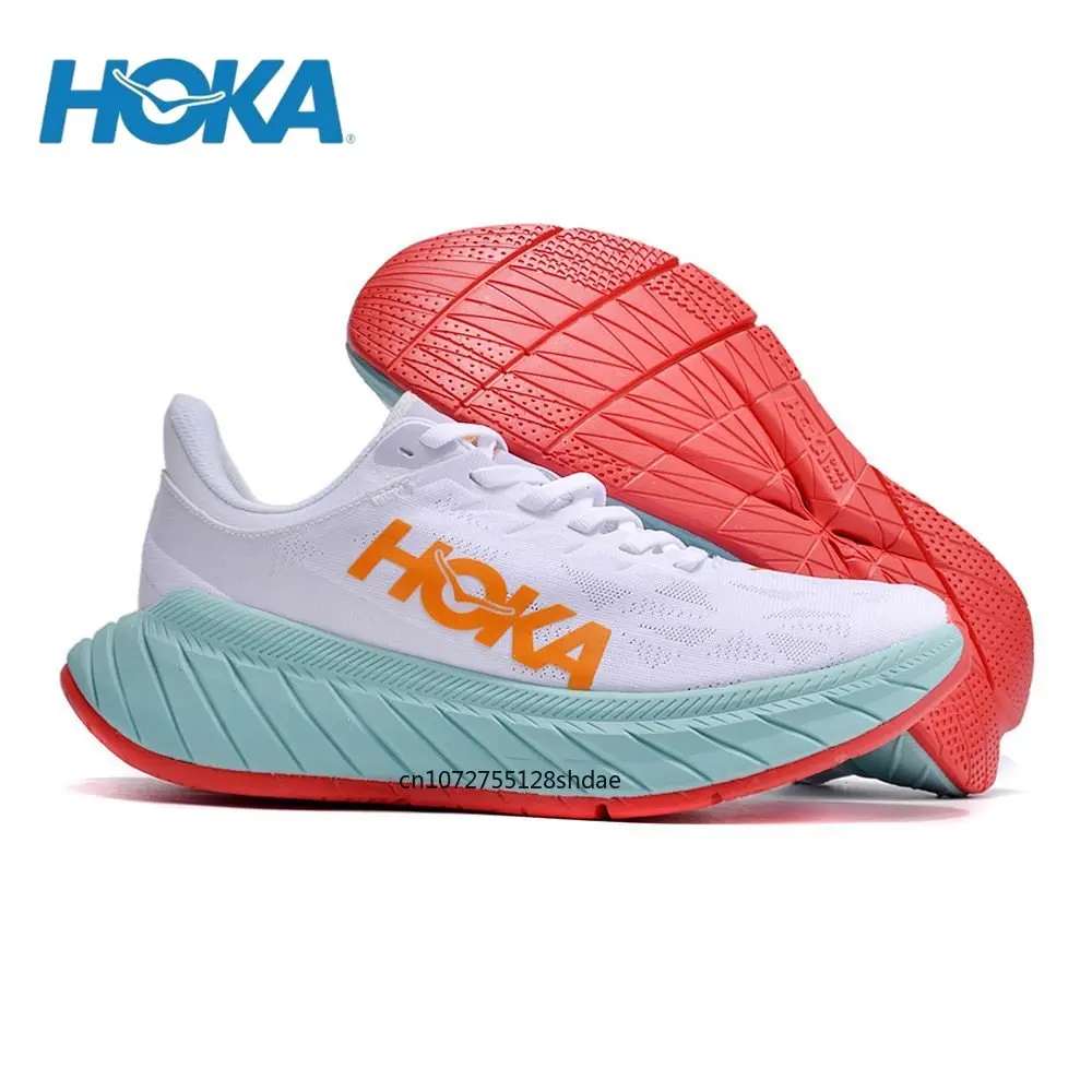New HOKA Che Ben X2 Carbon X 2 Men and Women Marathon Cushioning One One Road Racing Carbon Board Running Shoes Sneakers 4