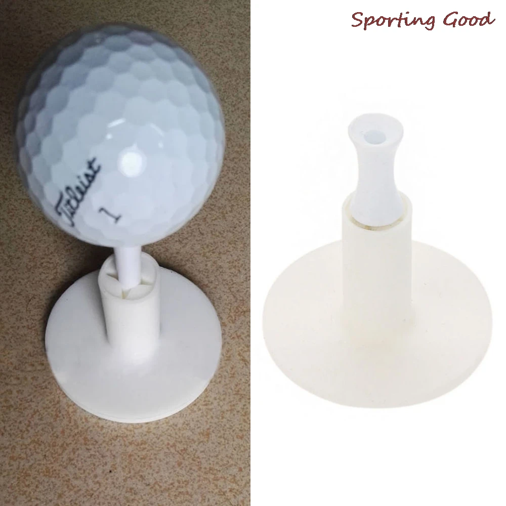 

Golf Ball Hole Holder Tee Mat Rubber 2016 Training Practice Beginner Trainer GUOMUZI