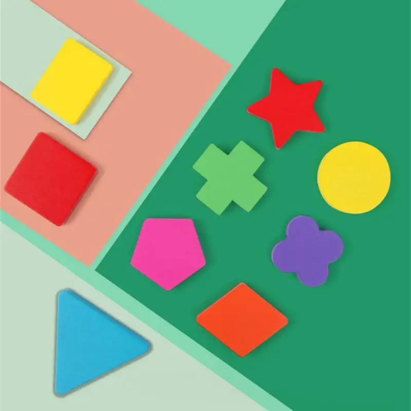 Детская Геометрическая познавательная доска раннего развития три-две формы