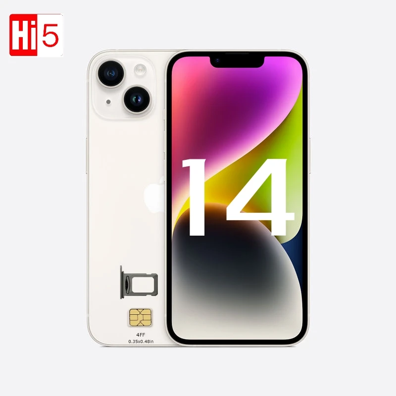 Смартфон Apple iPhone 14, 6,1 дюйма, 6G/128/256 ГБ, Super Retina OLED A15, 12 Мп + 12 МП