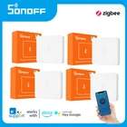 Датчик влажности и температуры SONOFF SNZB-02 -ZigBee 3.0, работает с поддержкой ZBBridge, проверка данных в реальном времени через приложение EWeLink IFTTT