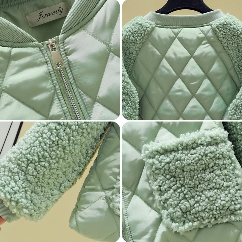 Рисунок 6 - Женская Повседневная зимняя куртка из овечьей шерсти