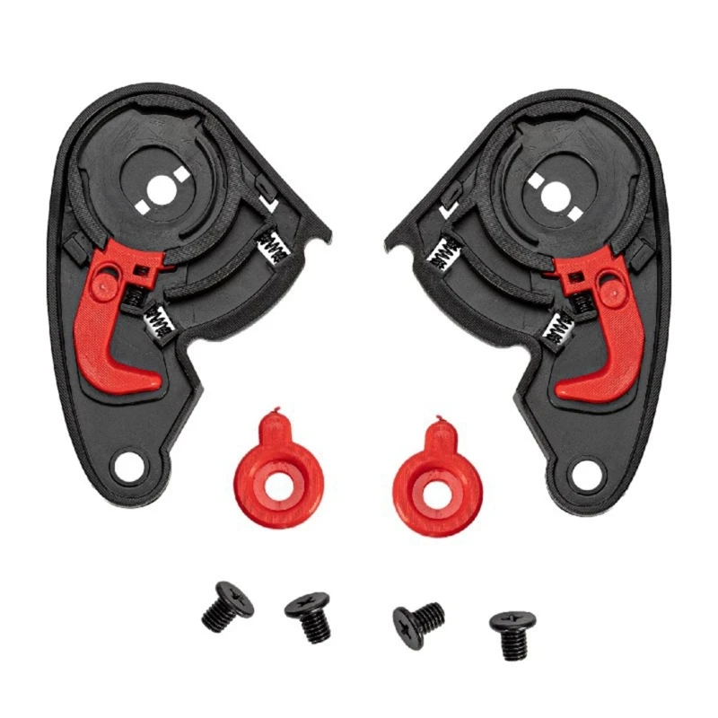 Y1UB 1 пара мотоциклетных шлемов козырьки для линз зажим щитка замок козырьков