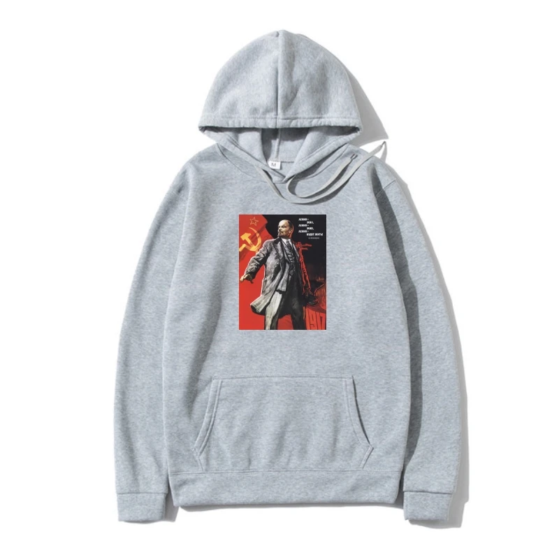 

Vladimir Lenin Russian Communis Revolution Black Outerwear Ink S M L Xl Xxl Xxxl Summer Fleece Outerwear Hoody