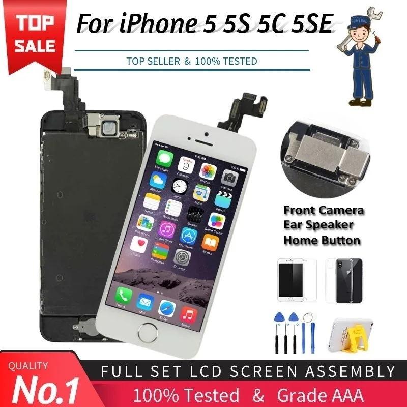 

Сенсорный ЖК-дисплей для iPhone 5; 5C; 5S; 5SE