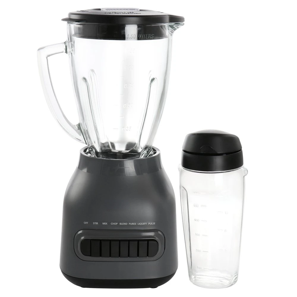 

to Clean 700 Watt Blender with 20 Ounce Blend-N-Go Cup in Grey