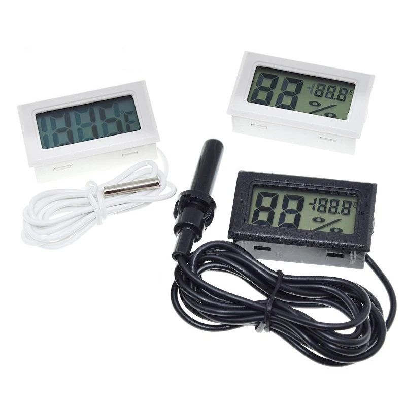 Цифровой мини-термометр с ЖК-дисплеем гигрометр обнаружение температуры и