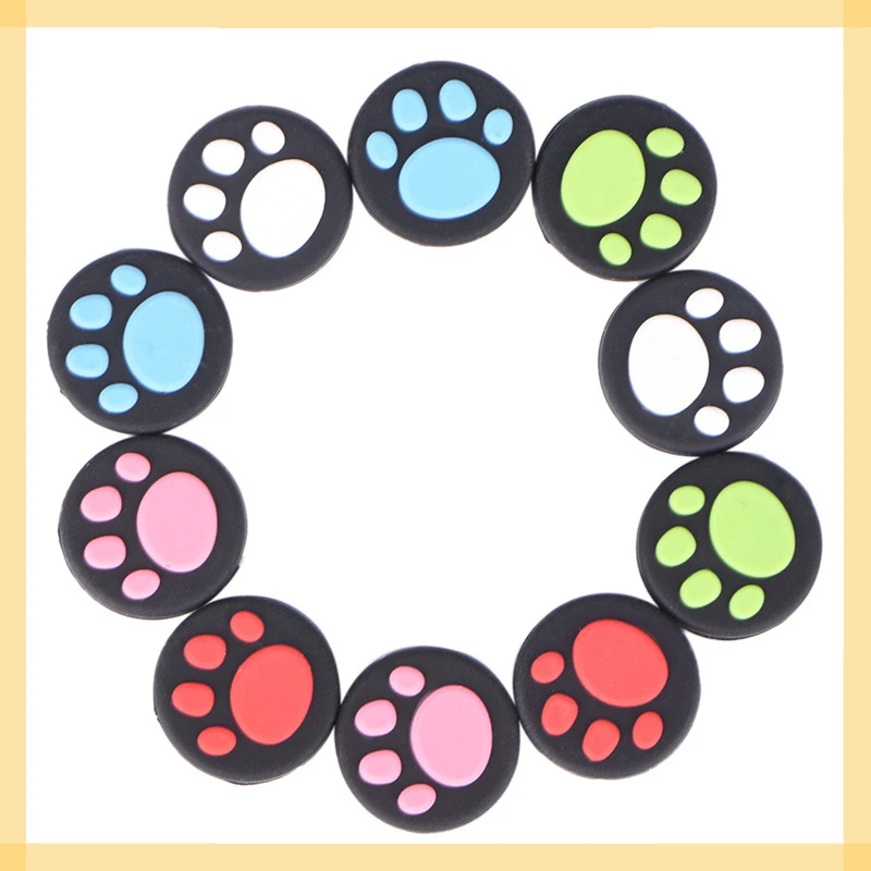 

Pcs Cat Paw Rubber Silicone Game Handle Joystick Thumb Stick Grip Cap For Xbox One/360 PS3 PS4