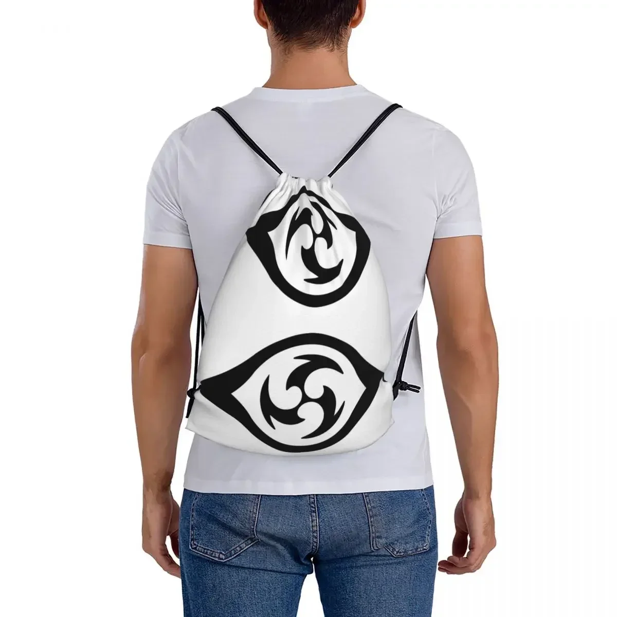 Рюкзаки Baal's Eye Of Stormy Judgement сумки на шнурке карман спортивная сумка для книг