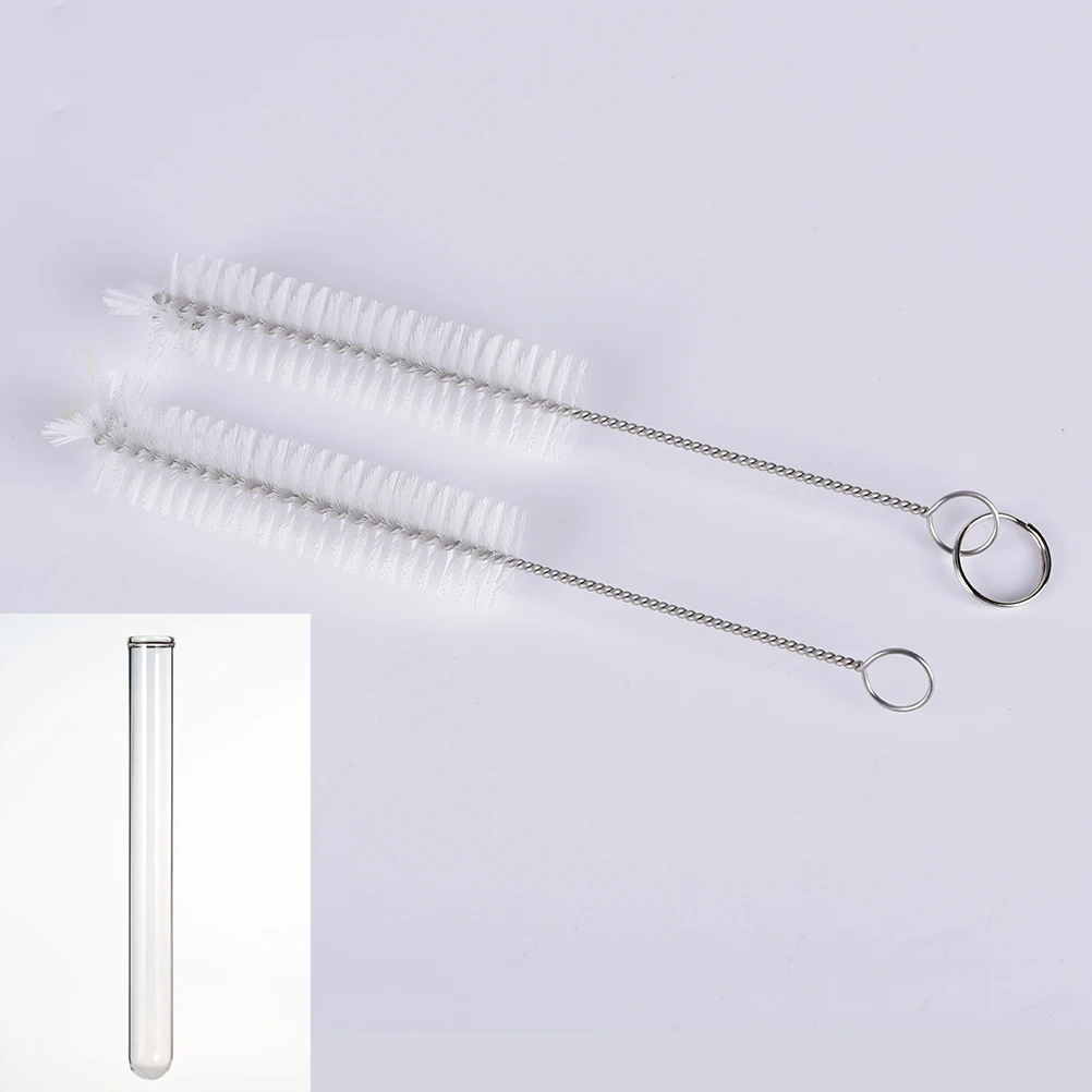 

1pc Multi-Functional Feeding Bottle Straw Washing White Laboratory Supplies Chemistry Test Tube Glass Cleaning Brush