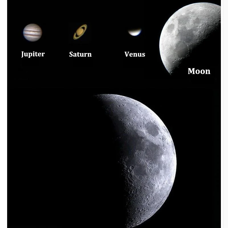 Астрономический телескоп F70076 с большой апертурой увеличением в 350 раз для