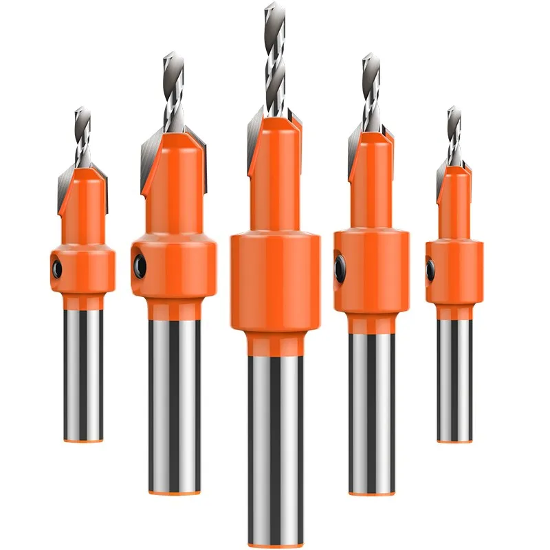 

Sink Hole Drill Head Woodworking Opener Cone Screw Reamer Drill Bits Various Specifications Workmanship Counterbore Holes Drills