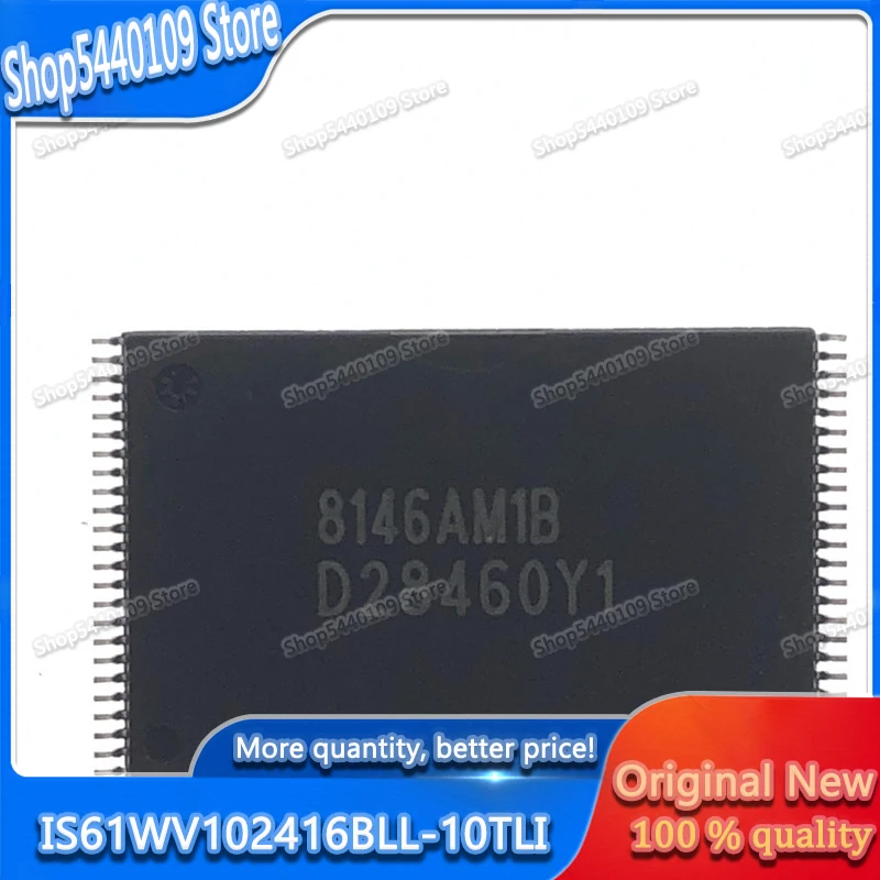 2 шт. IS61WV102416BLL-10TLI TSOP-48 IS61WV102416BLL-10 TSOP48 IS61WV102416BLL IS61WV102416 Новый и оригинальный |