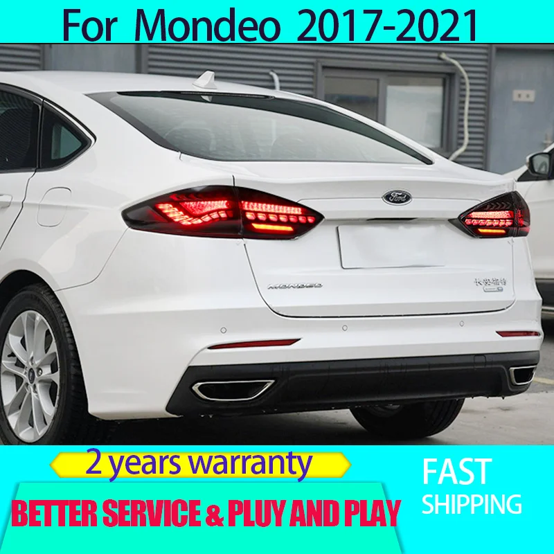 Стайлинг автомобиля для Ford Mondeo задние фонари 2017-2021 Fusion задний фонарь DRL