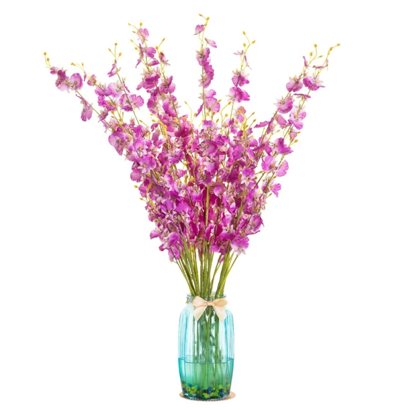 Искусственные орхидеи цветы Реалистичные Орхидеи Гипсофилы шелковые