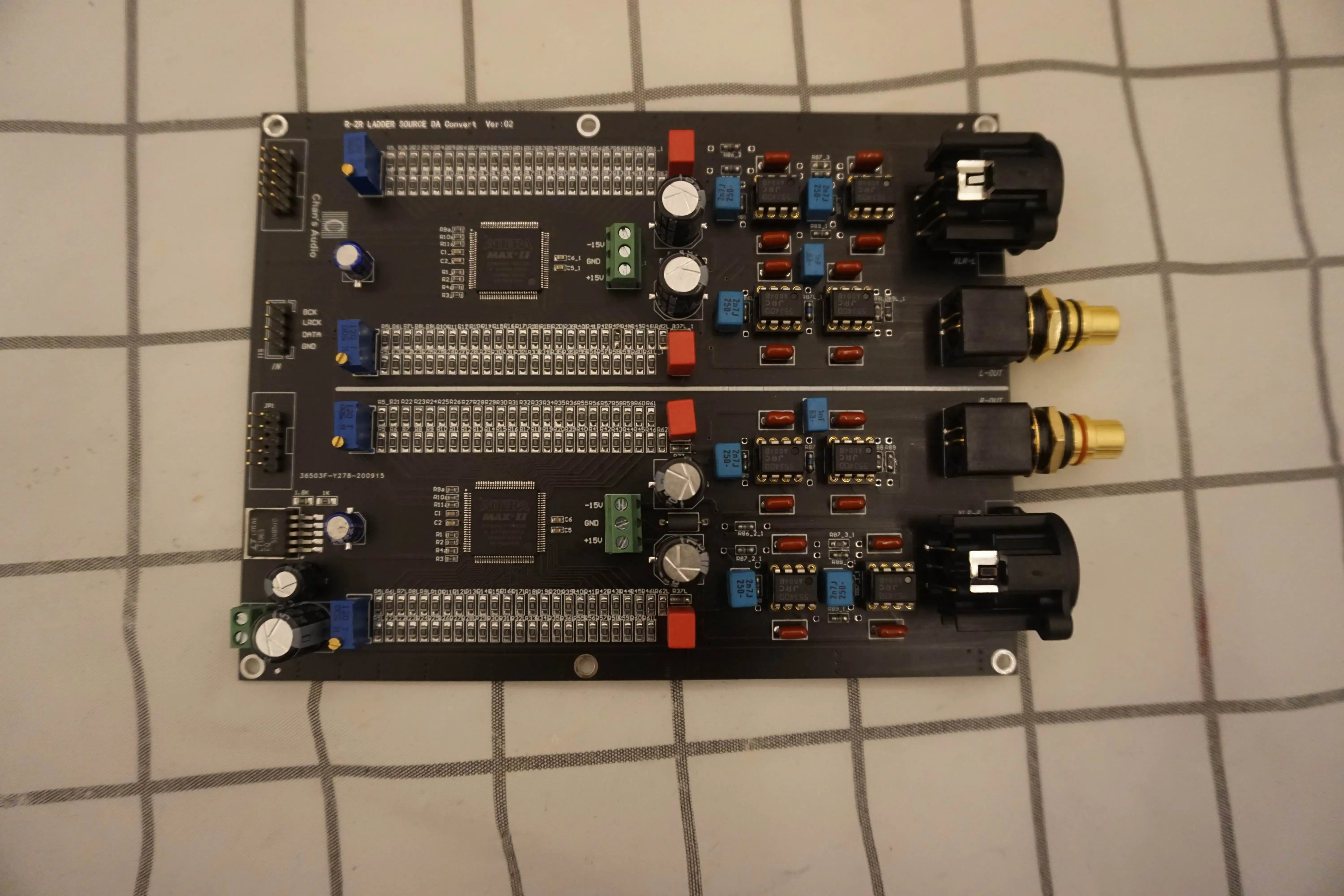 

24-bit 384khz PCM NOS R2R 1000 Precision Resistor Network Decoder Board