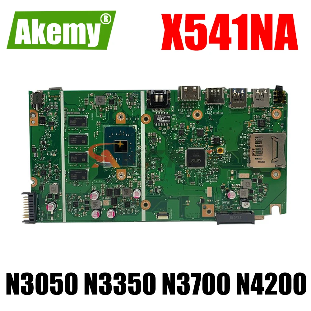 

for ASUS VivoBook X541N X541 A541N Laptop Motherboard 2GB 4GB RAM N3050 N3350 N3700 N4200 CPU X541NA Notebook Mainboard