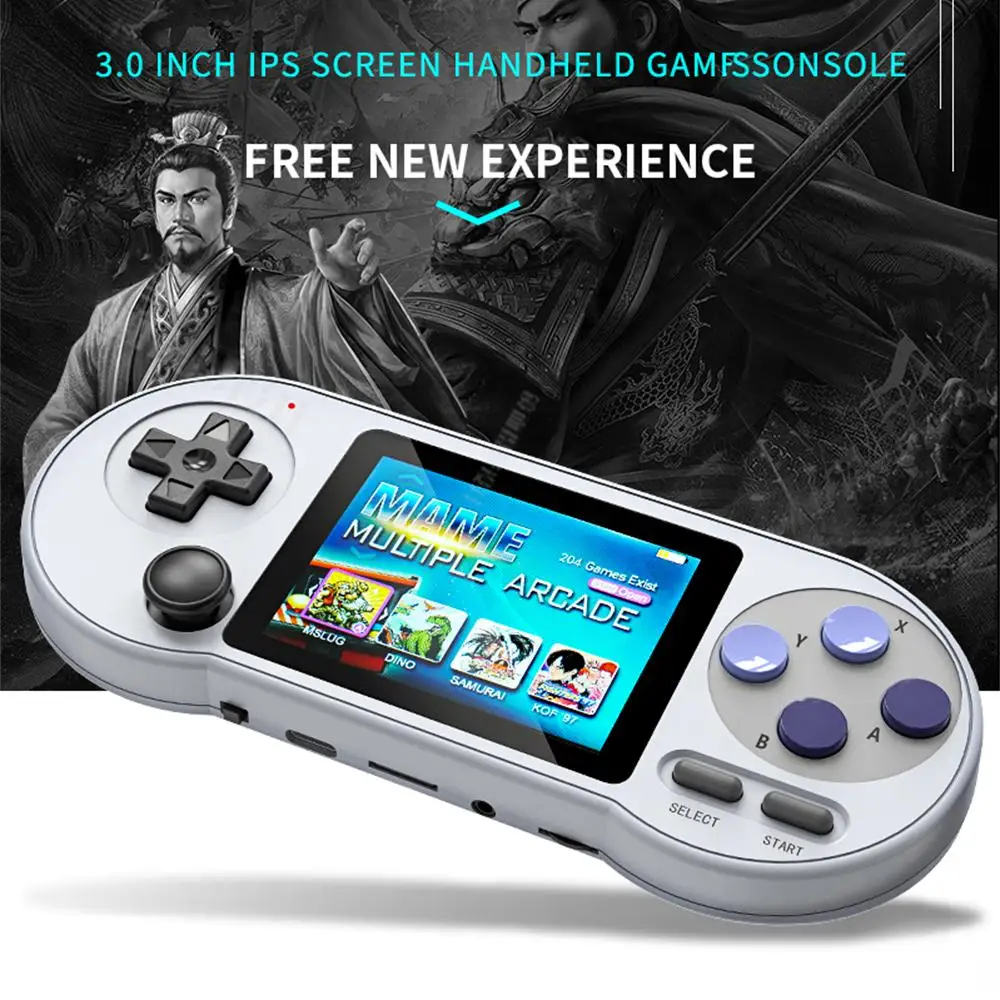 

F2000 Handheld Game Console IPS High Definition Screen High Precision Rocker Remote Control 2.4G Controller without Delay