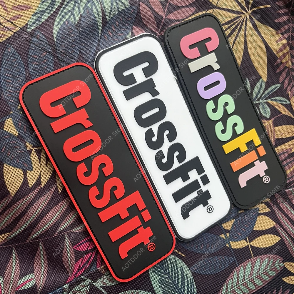 CrossFit нашивки ПВХ 16*5.5см