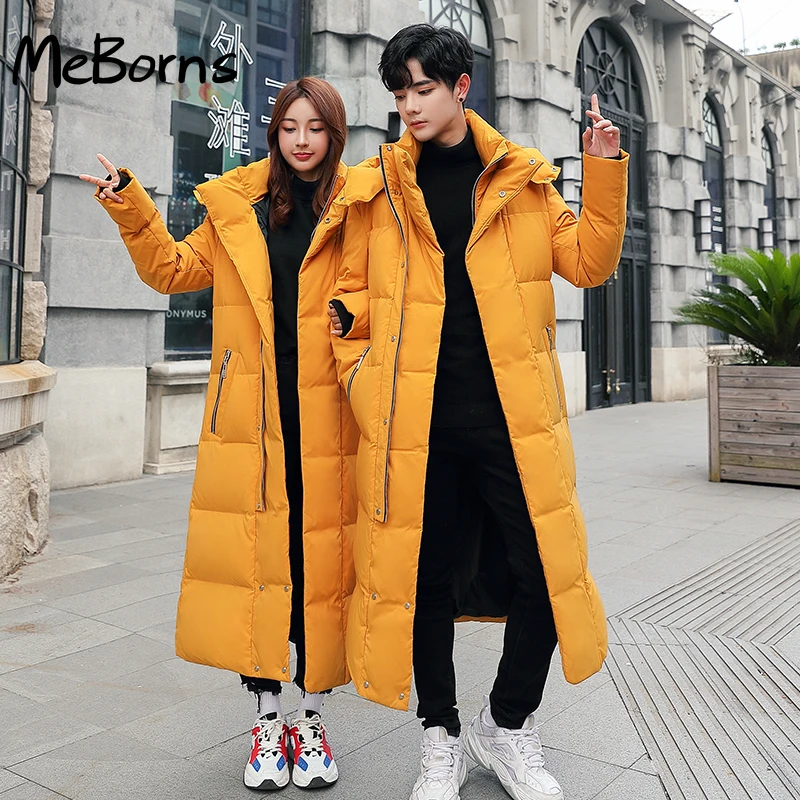 

Новинка 2022, зимняя устойчивая к холоду пуховая куртка-30, высококачественные мужские и женские (зима), теплые модные брендовые красные парки ...