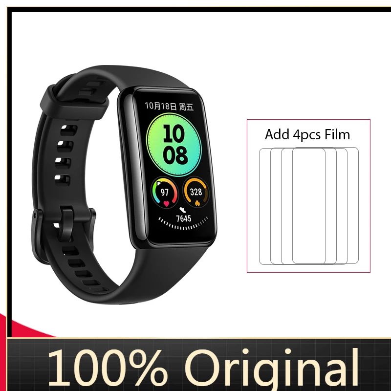 

Смарт-браслет Huawei Band 6 Pro, 1,47 дюйма, AMOLED, GPS, NFC