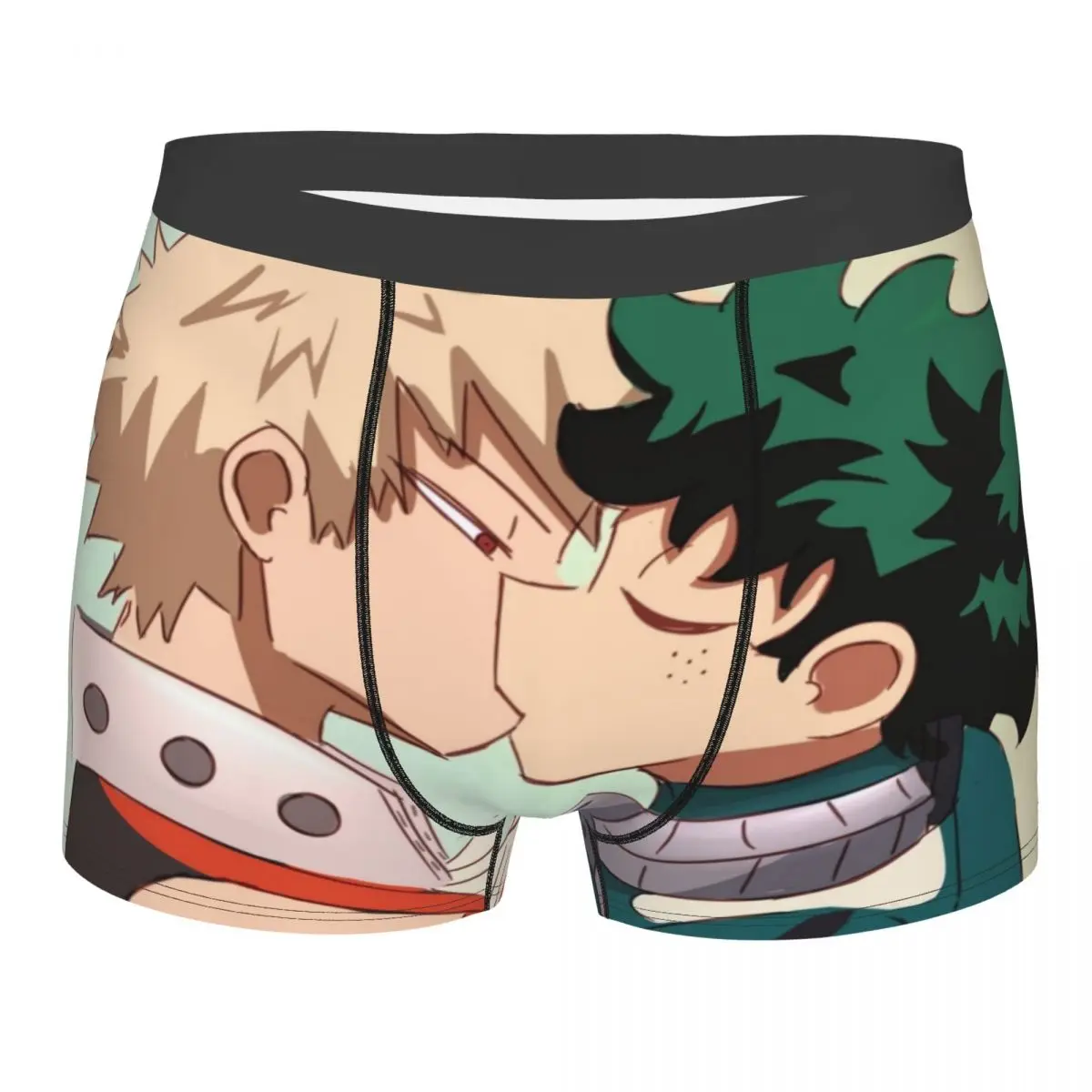 

Мужское нижнее белье Bakudeku Kiss My Hero академия, Мужские дышащие трусы Humor