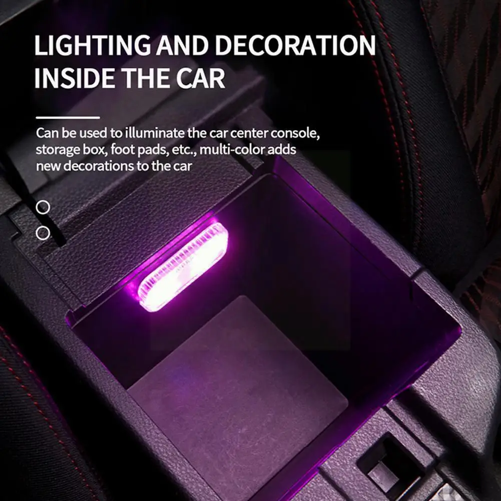 

Magnetic Car Interior Lights USB Rechargeable Reading Ceiling Light Hand Car Roof Magnets Lamp J7A7